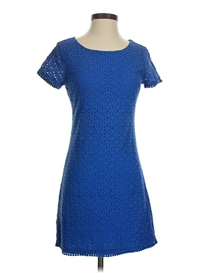 Pre-owned Skies Are Blue Casual Dress In Blue