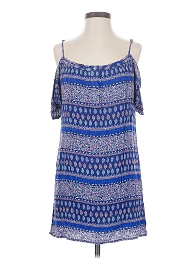 Pre-owned Skies Are Blue Casual Dress In Blue