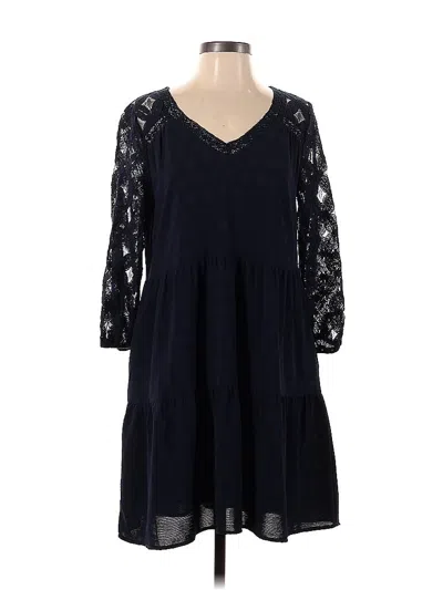 Pre-owned Skies Are Blue Casual Dress In Blue
