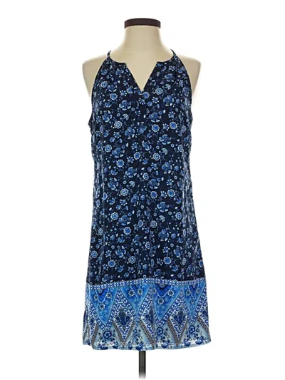 Pre-owned Skies Are Blue Casual Dress In Blue