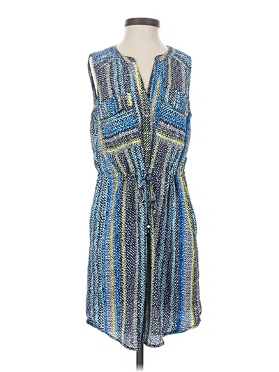 Pre-owned Skies Are Blue Casual Dress In Blue