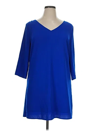 Pre-owned Skies Are Blue Casual Dress In Blue