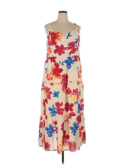 Skies Are Blue Casual Dress In Brown