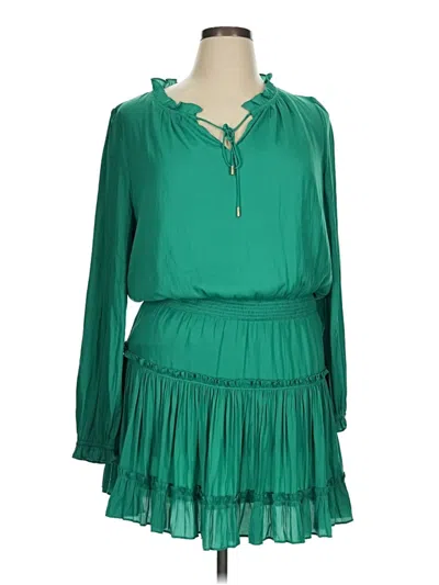 Pre-owned Skies Are Blue Casual Dress In Green