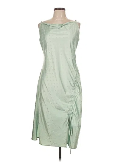 Pre-owned Skies Are Blue Casual Dress In Green