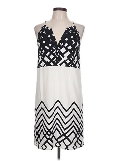Pre-owned Skies Are Blue Casual Dress In Ivory