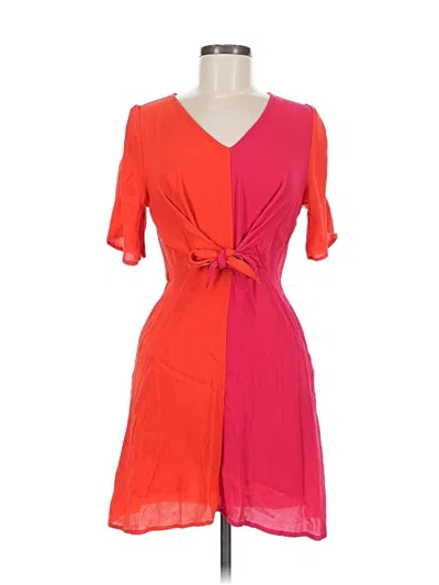 Pre-owned Skies Are Blue Casual Dress In Orange