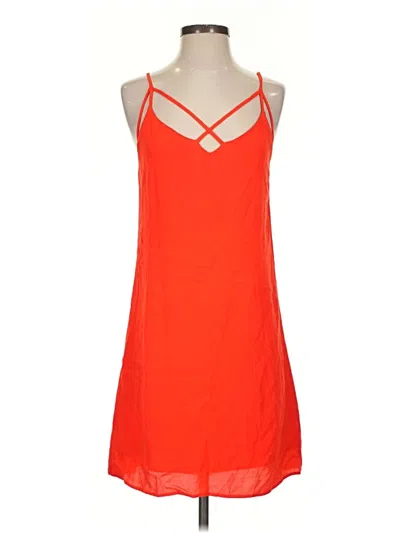Pre-owned Skies Are Blue Casual Dress In Orange