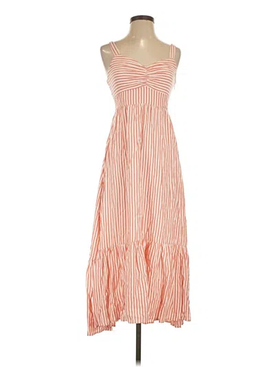 Pre-owned Skies Are Blue Casual Dress In Orange