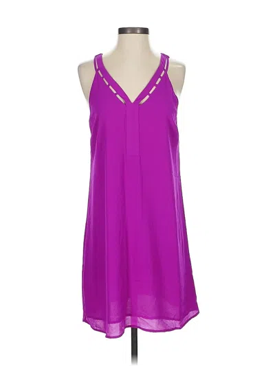 Pre-owned Skies Are Blue Casual Dress In Purple