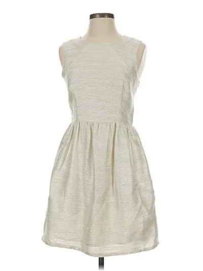 Pre-owned Skies Are Blue Casual Dress In White
