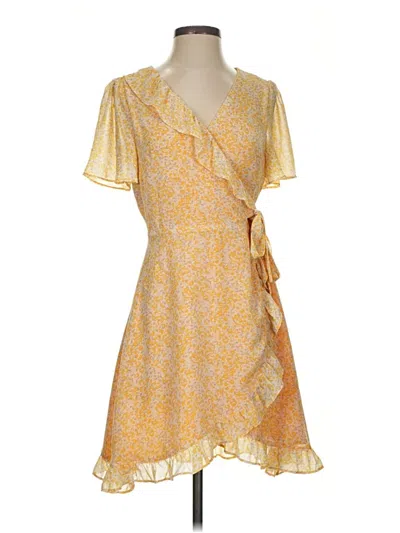 Pre-owned Skies Are Blue Casual Dress In Yellow