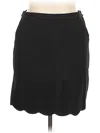 Skies Are Blue Casual Skirt In Black