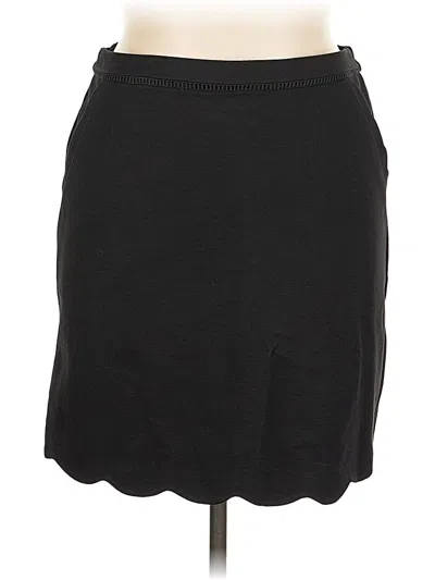 Skies Are Blue Casual Skirt In Black