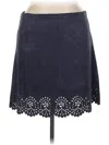 Skies Are Blue Casual Skirt In Blue