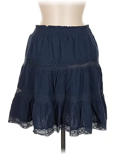 Pre-owned Skies Are Blue Casual Skirt In Blue