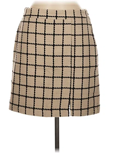 Pre-owned Skies Are Blue Casual Skirt In Tan