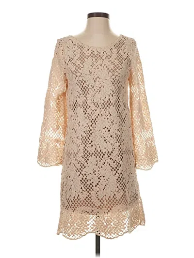 Pre-owned Skies Are Blue Cocktail Dress In Brown