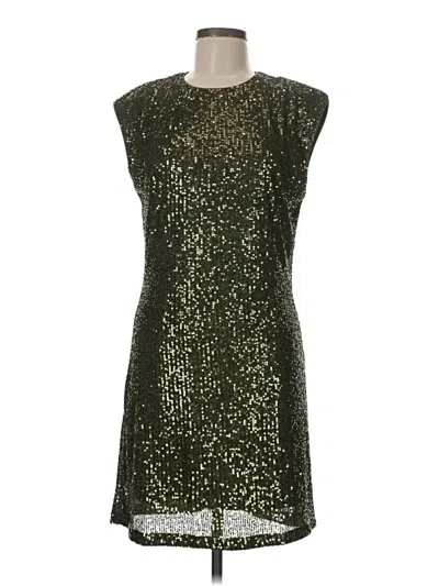Pre-owned Skies Are Blue Cocktail Dress In Gold
