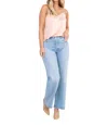 Skies Are Blue Double Strap Tank Top In Rose Gold In Multi