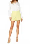 Skies Are Blue Long Sleeve Satin Blouse In White In White