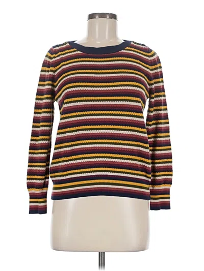 Pre-owned Skies Are Blue Long Sleeve T-shirt In Brown