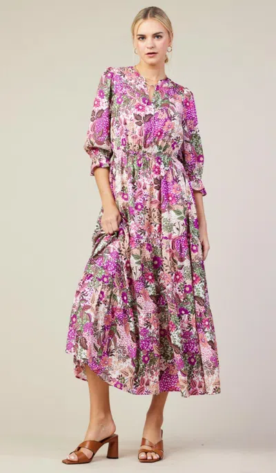 Skies Are Blue Orchid Dress In Purple