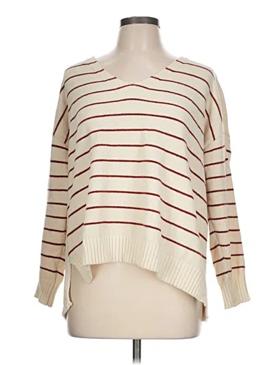 Pre-owned Skies Are Blue Pullover Sweater In Ivory