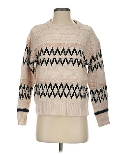 Pre-owned Skies Are Blue Pullover Sweater In Tan