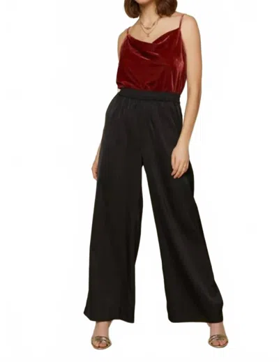 Skies Are Blue Recycled Wide Leg Pants In Black