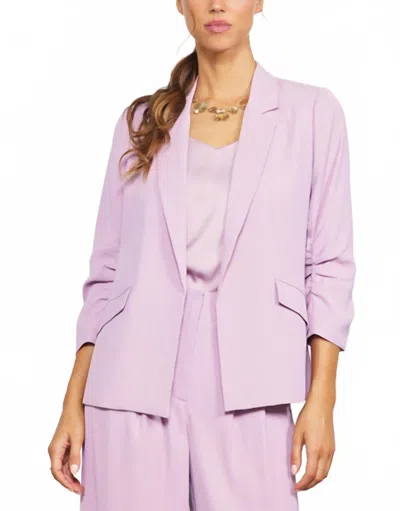 Skies Are Blue Remy Eco-friendly Blazer In Dusty Lilac In Neutral