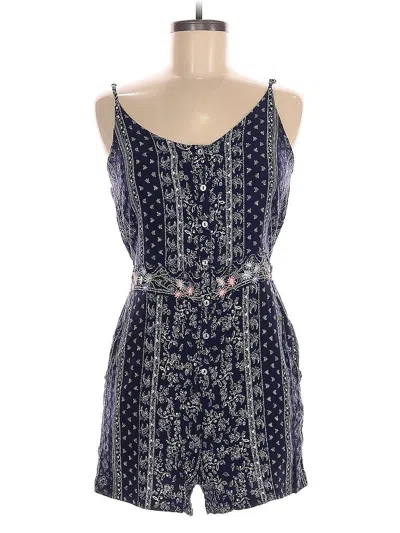 Pre-owned Skies Are Blue Romper In Blue