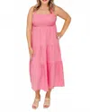 Skies Are Blue Sarai Maxi Sundress In Rose Pink In Pink