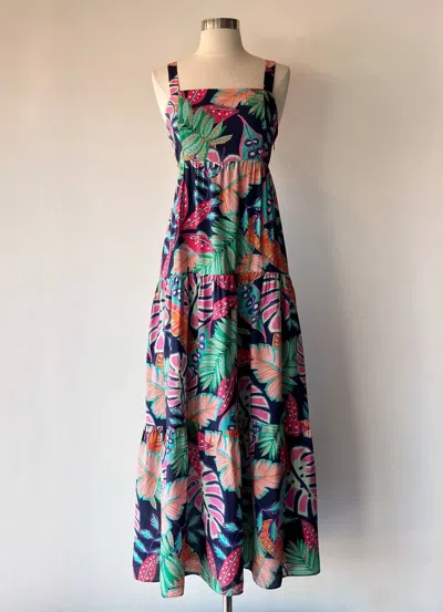 Skies Are Blue Shonna Dress In Blue Multi