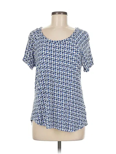 Pre-owned Skies Are Blue Short Sleeve T-shirt In Blue