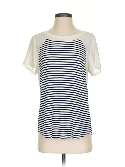 Pre-owned Skies Are Blue Short Sleeve T-shirt In White