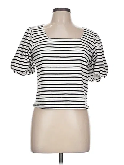 Pre-owned Skies Are Blue Short Sleeve T-shirt In White