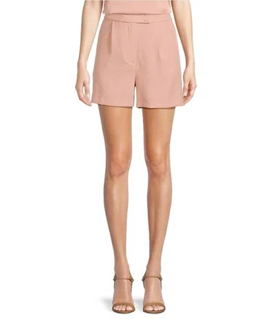 Skies Are Blue Sienna Eco-friendly Tailored Shorts In Rose Cloud In Pink
