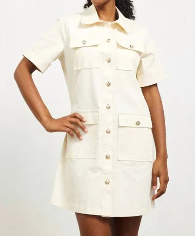 Skies Are Blue Skipper Dress In Off White