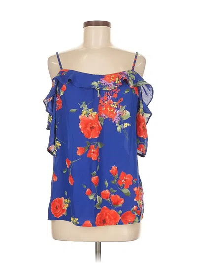 Pre-owned Skies Are Blue Sleeveless Blouse In Blue