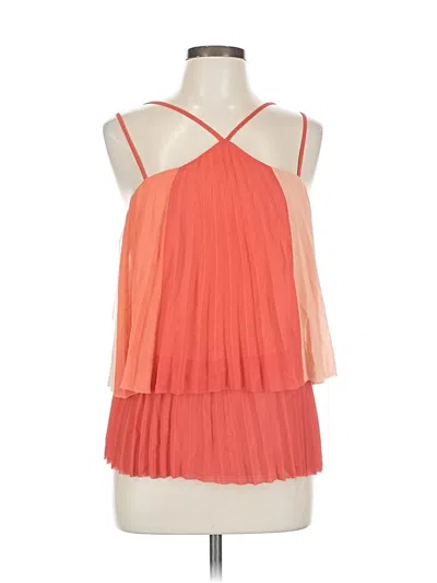 Pre-owned Skies Are Blue Sleeveless Blouse In Orange
