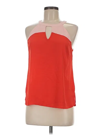 Pre-owned Skies Are Blue Sleeveless Blouse In Red