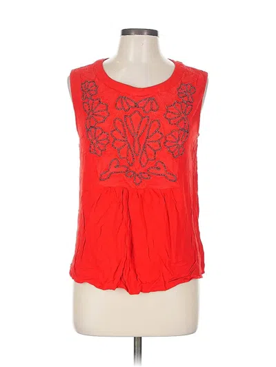 Pre-owned Skies Are Blue Sleeveless T-shirt In Red