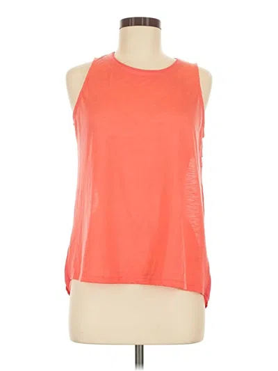 Pre-owned Skies Are Blue Sleeveless Top Orange Halter Neckline Tops