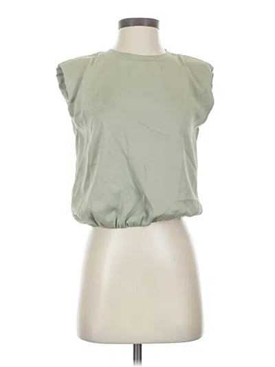 Pre-owned Skies Are Blue Sleeveless T-shirt In Green