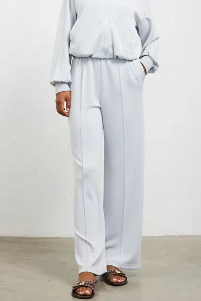 Skies Are Blue Soft Modal Lounge Pant In Blue Fog
