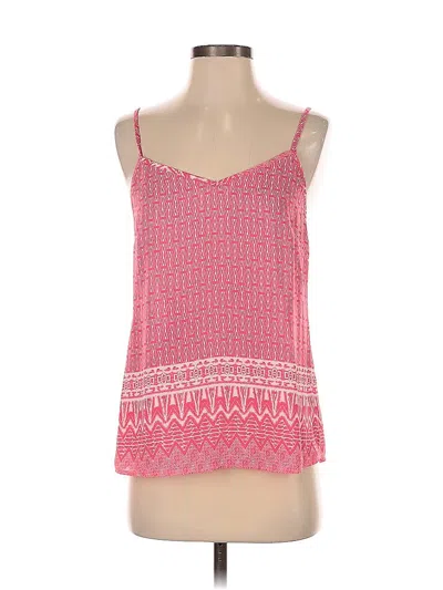 Pre-owned Skies Are Blue Tank Top Pink Strapless Neckline Tops
