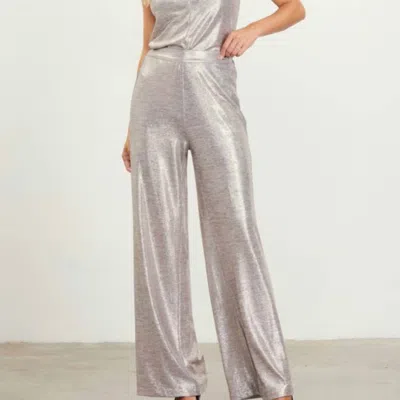 Skies Are Blue The Crystal Ball Pants In Champagne In White
