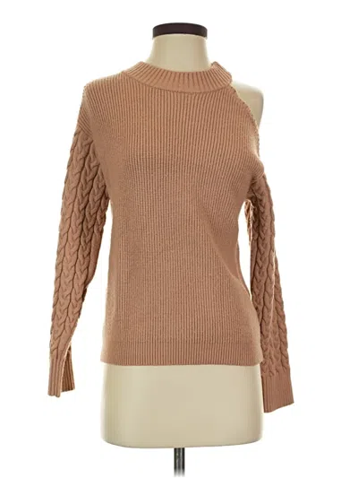 Pre-owned Skies Are Blue Turtleneck Sweater In Brown