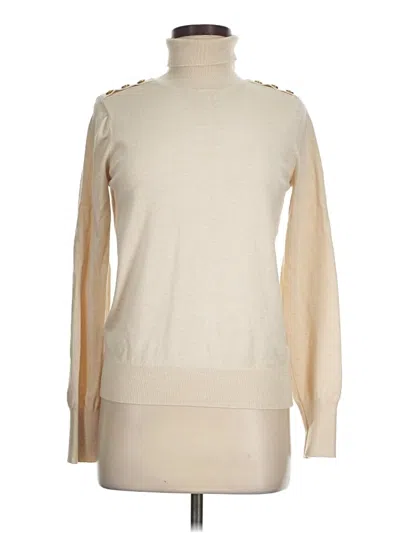 Pre-owned Skies Are Blue Turtleneck Sweater In Ivory